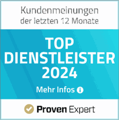 ProvenExpert Top Dienstleister 2024