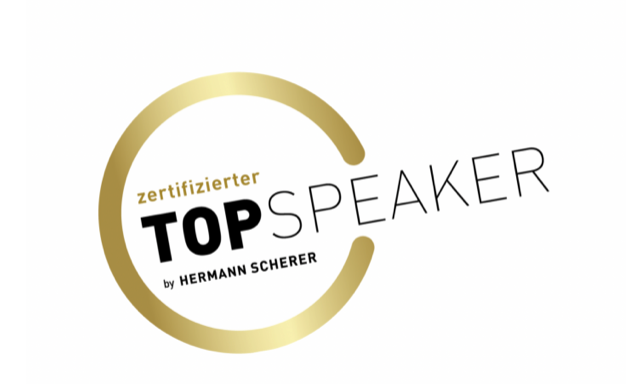 Zertifizierter Top-Speaker by Hermann Scherer